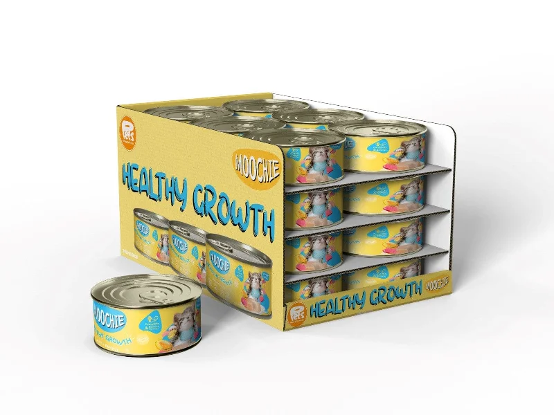 - Dog heart rate monitoring collarMoochie Kitten Mousse Tuna & Chicken Recipe Pate (Healthy Growth) 24X85G. Can