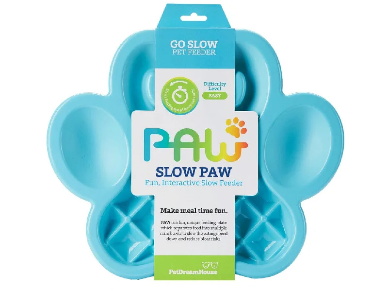 - Automatic induction pet water dispenserPetDreamHouse PAW Slow Feeder Blue