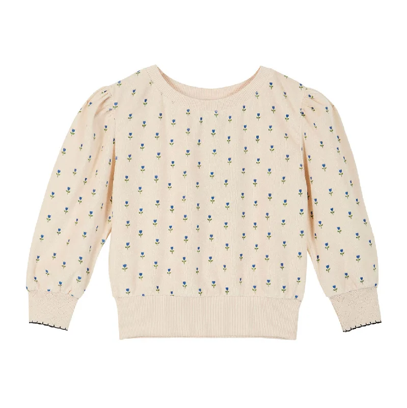 - Winter warm clothes for short-haired dogsEmile et Ida Ecru Tulip Terry Sweatshirt