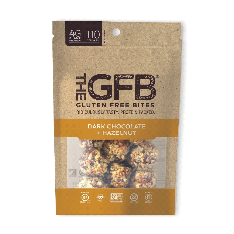 - Custom pet birthday cakeThe GFB Dark Chocolate Hazelnut Bites 4 Oz
 | Pack of 6