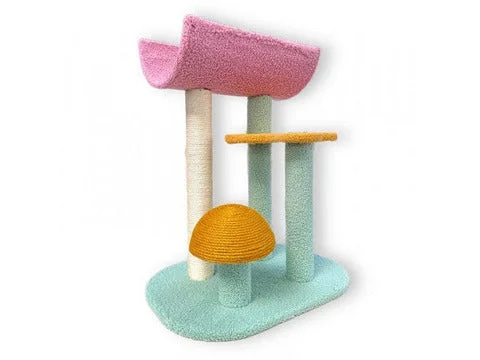 ---Pawise Cat Rest Tower  W/ Mushroom