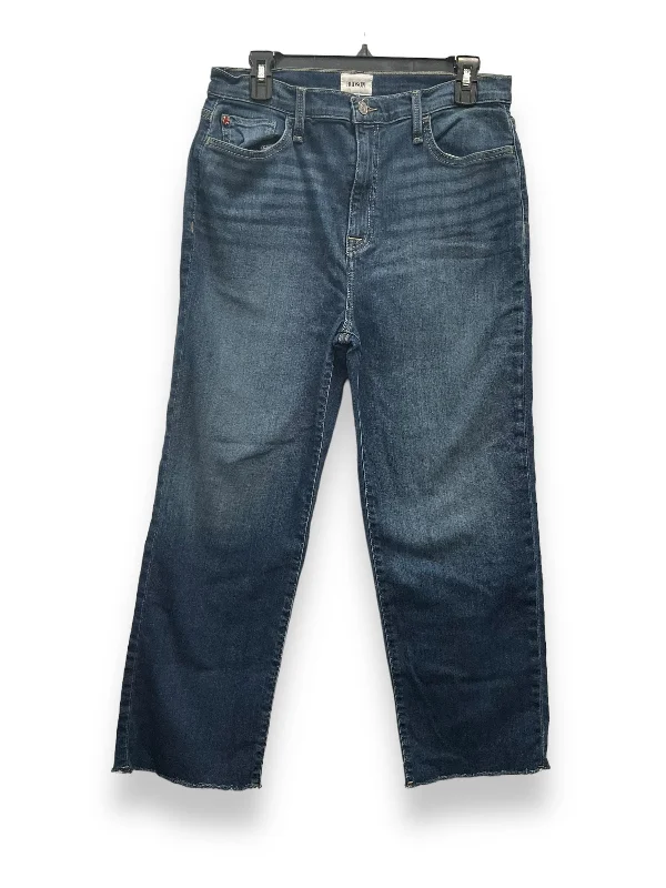 Blue Denim Jeans Straight Hudson, Size 10