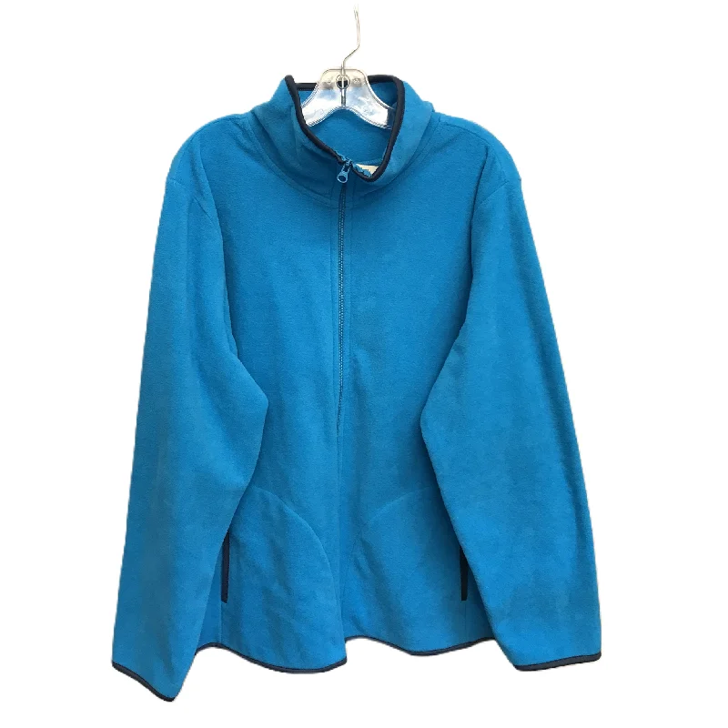 Blue Jacket Fleece By Old Navy, Size: 1x