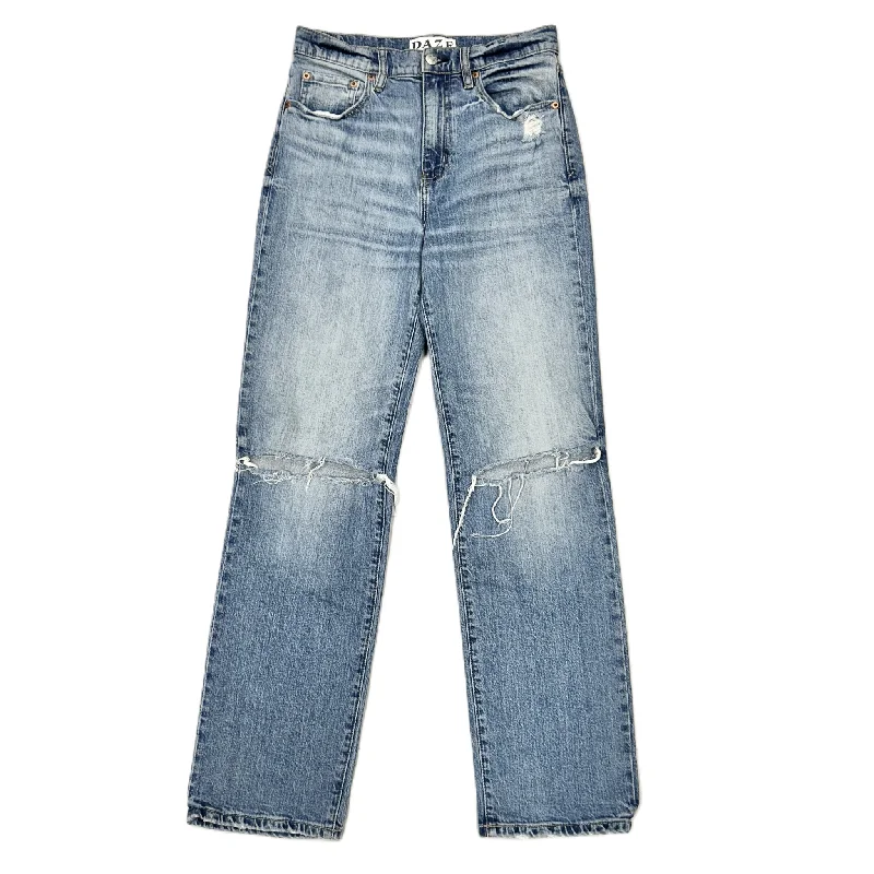 Denim Jeans Straight By Daze, Size: 4