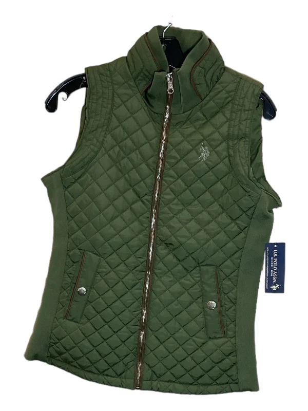 Green Vest Puffer & Quilted Us Polo Assoc, Size S