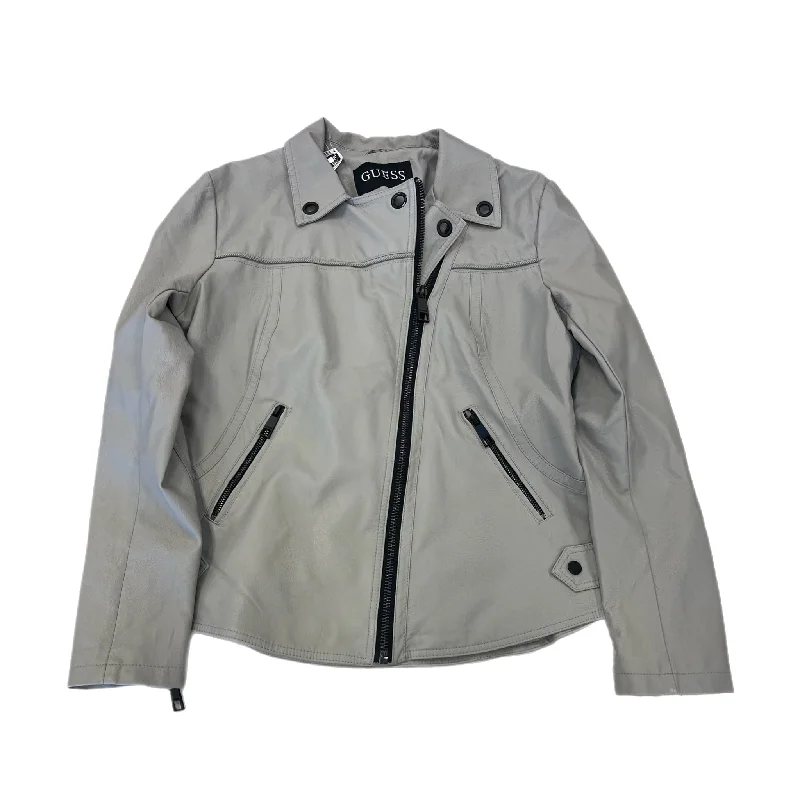 Grey Jacket Moto Guess, Size L