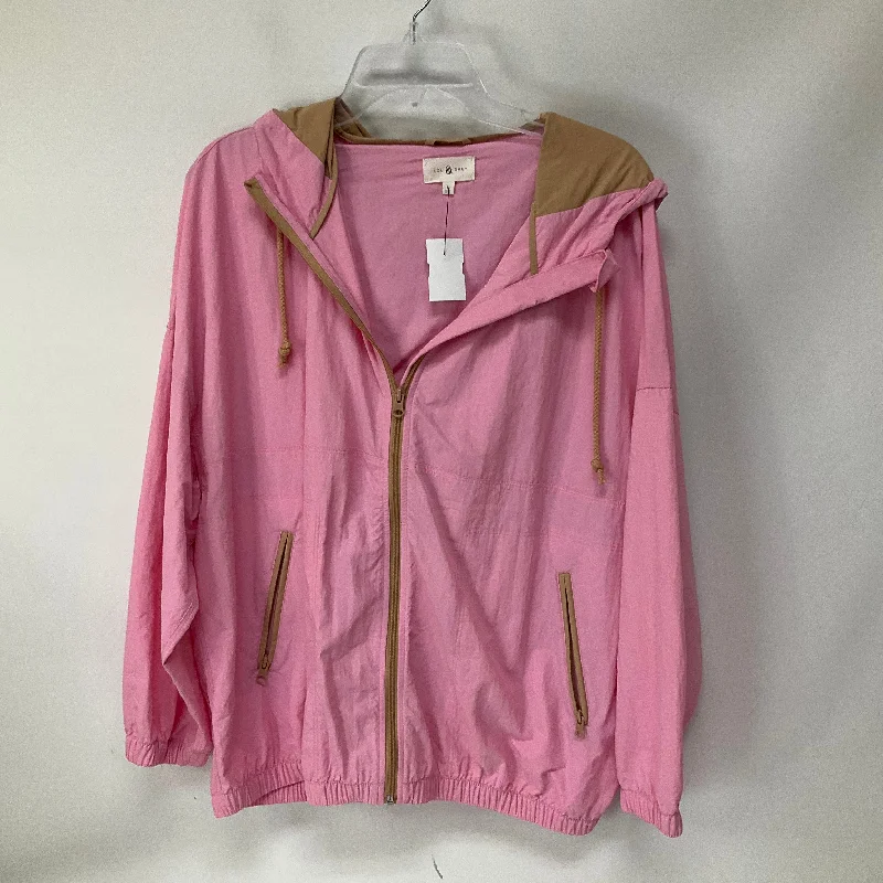 Pink Jacket Windbreaker Lou And Grey, Size L