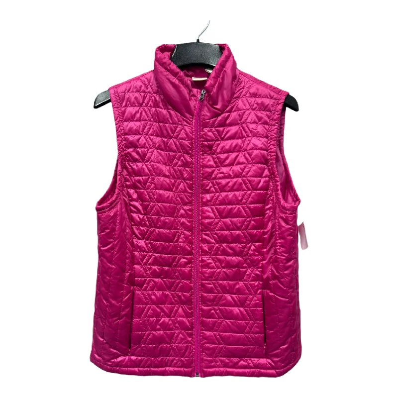 Pink Vest Puffer & Quilted By West Bound, Size: Xl