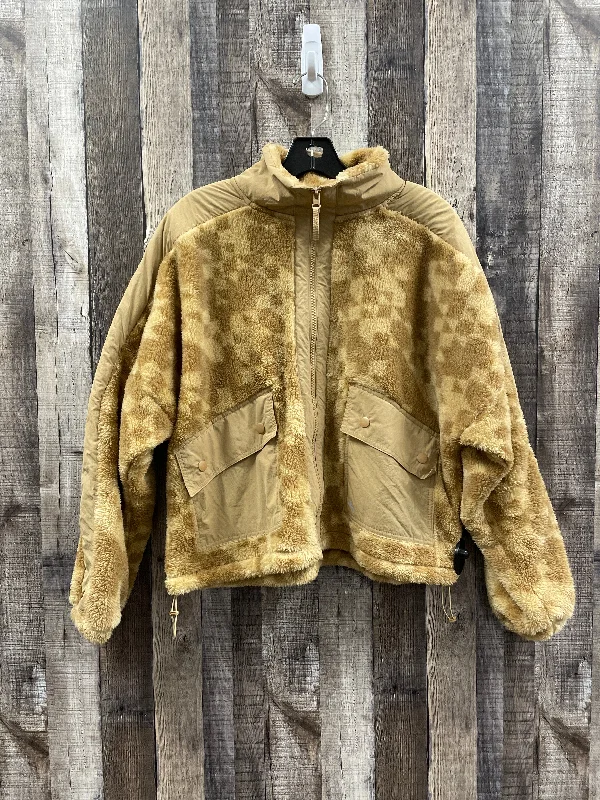 Tan Jacket Fleece Joy Lab, Size S