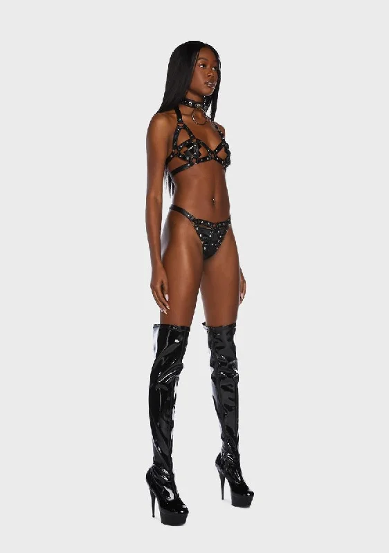 Explicit Chaos Lingerie Set