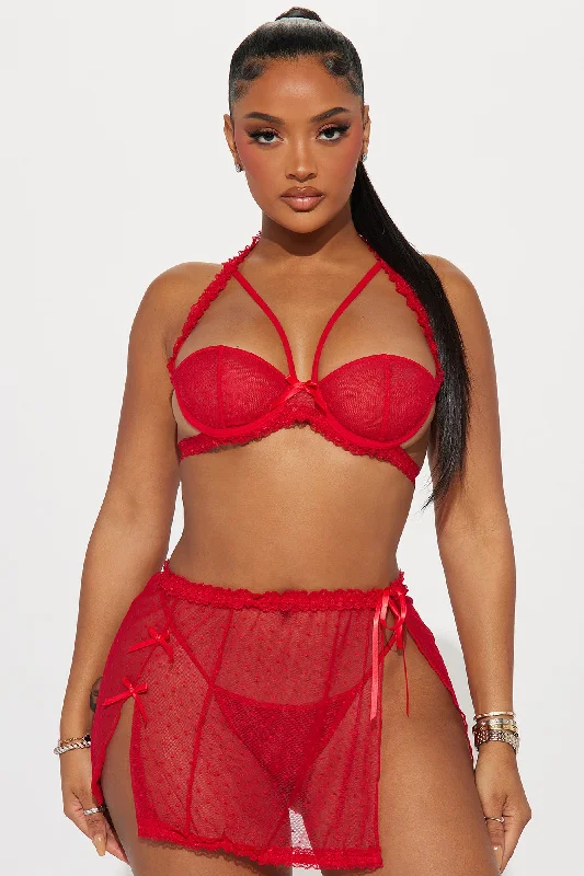 On The Edge 3 Piece Set - Red