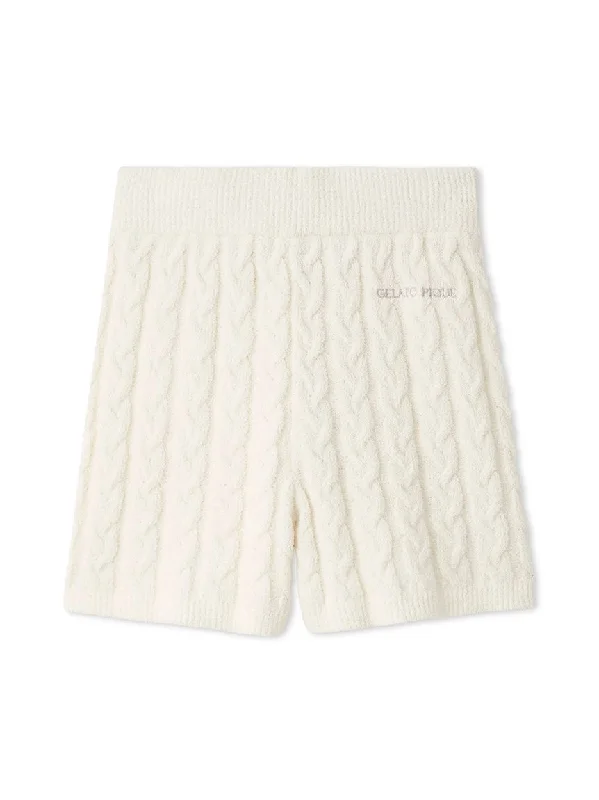 Aran Knit Shorts