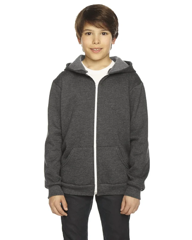 American Apparel Youth Flex Fleece Zip Hoodie