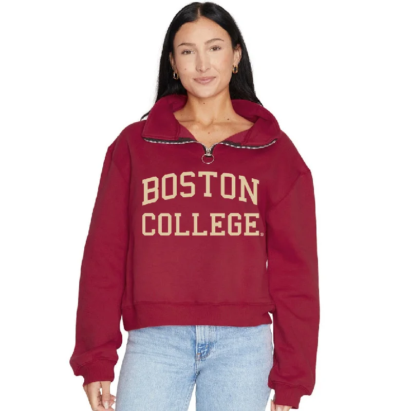 Boston College Quarter Zip Sweatshirt