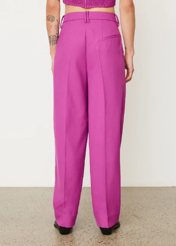 Summer Suiting Pleated Pants