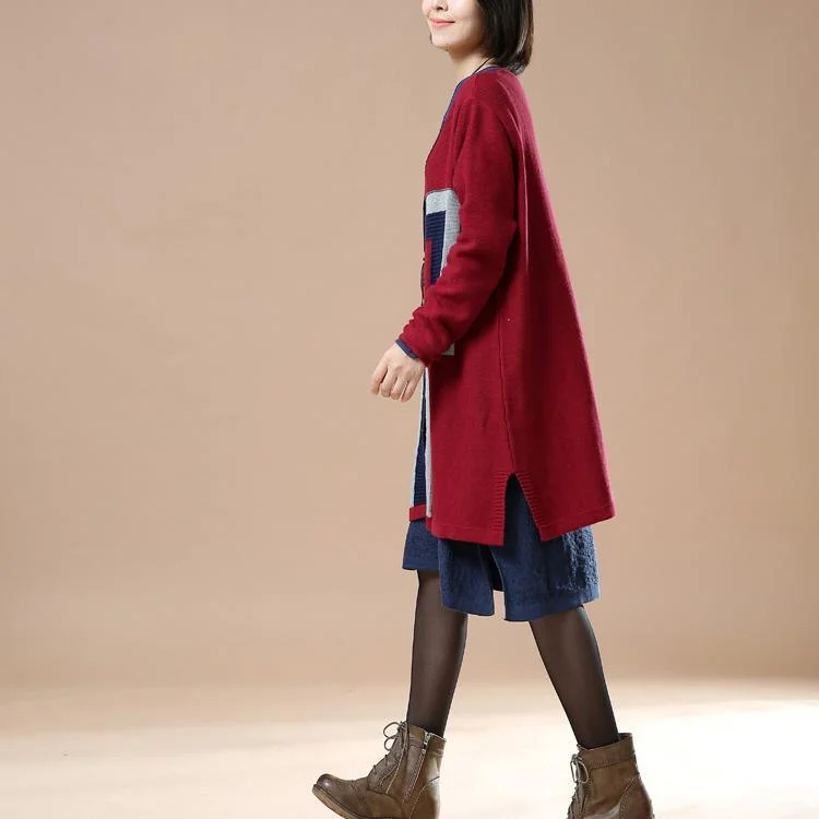 Ruby chic knit cardigans open hem coats