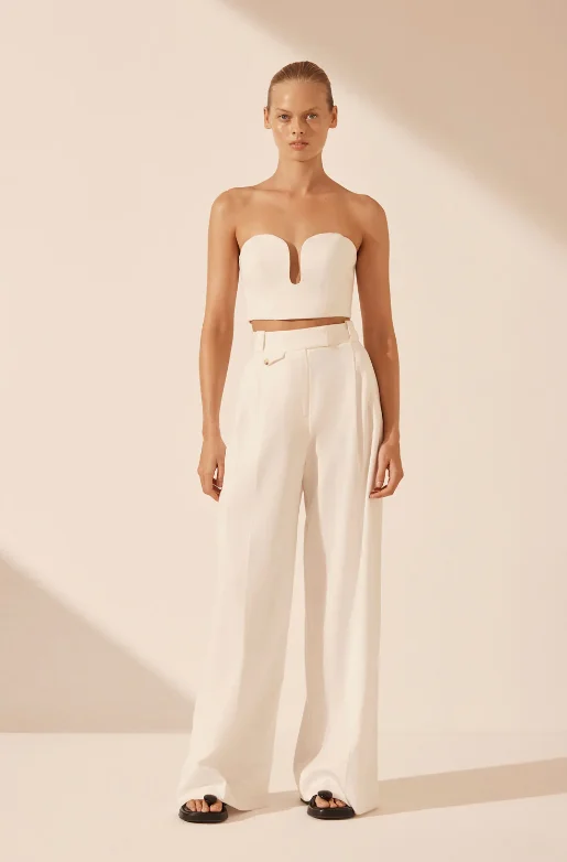 Shona Joy Sara Tailored Wide Leg Pant