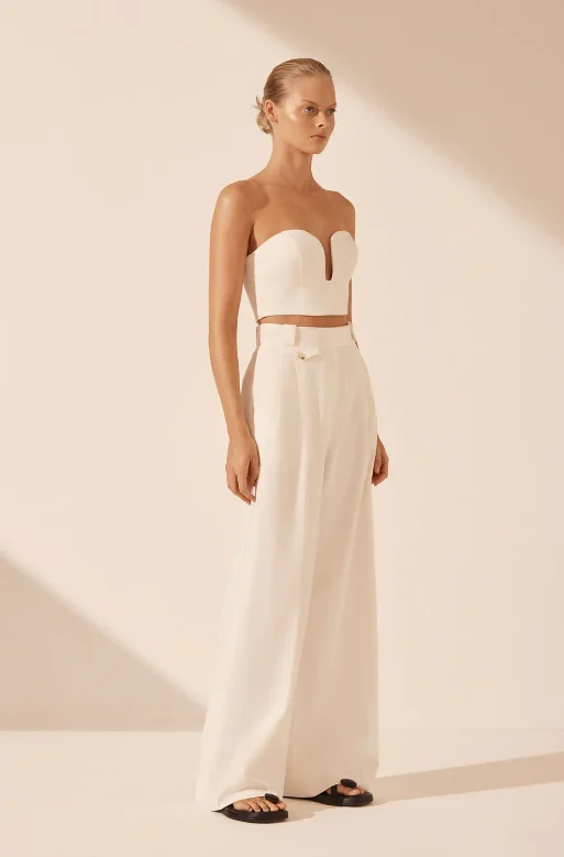 Shona Joy Sara Tailored Wide Leg Pant