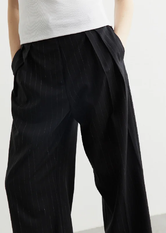 Tailored Pinstripe Pants