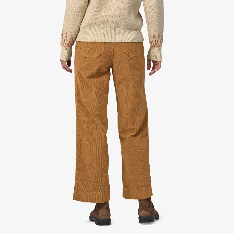 Women's Wide-Leg Corduroy Pants