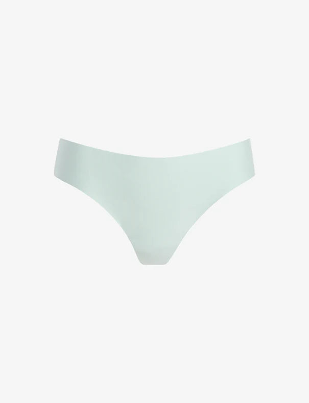 BUTTER Mid-Rise Thong in Jade