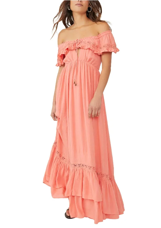 Moonlight Ocean Maxi in Burnt Coral