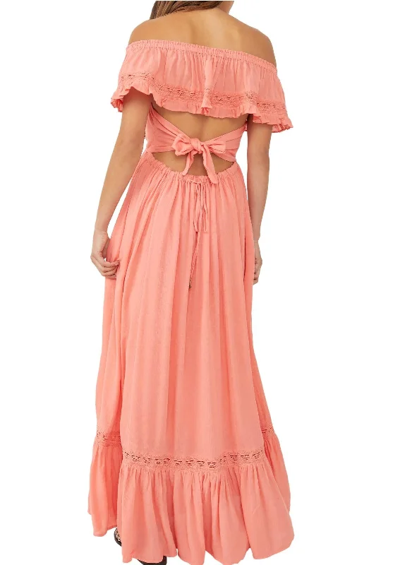 Moonlight Ocean Maxi in Burnt Coral