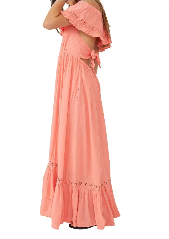 Moonlight Ocean Maxi in Burnt Coral