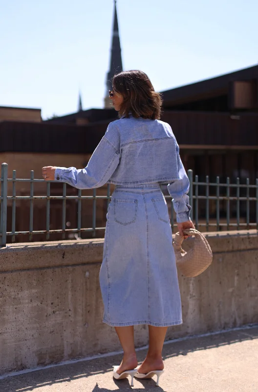 Dylan Denim Skirt