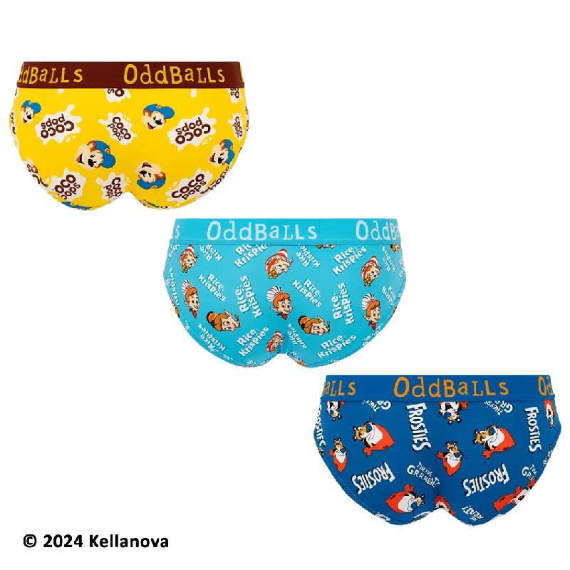 Kelloggs Variety - Ladies Briefs 3 Pack Bundle